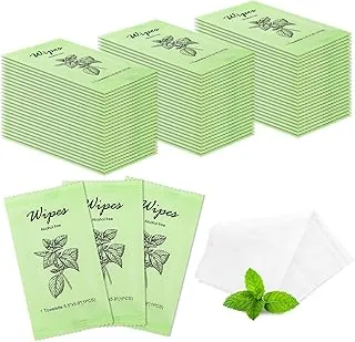 Toallitas húmedas individuales de tamaño de viaje, toallitas húmedas envueltas individualmente, limpieza a granel, toallitas de tamaño de viaje para bodas, viajes, restaurantes, barbacoas (1 unidad