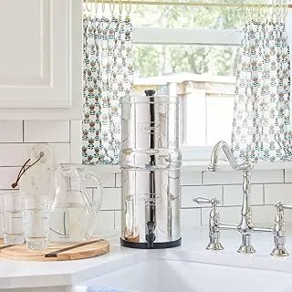 Travel Berkey - Filtro de agua alimentado por gravedad con 2 elementos Black Berkey – Disfruta de agua potable mientras acampas, casas rodantes, fuera de la red, emergencias, todos los días en casa