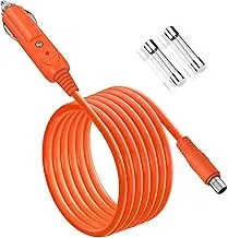 YEZriler 14AWG Cable de Carga para Coche para Estación de Energía Portátil Jackery Explorer 3000 Pro 2000 Plus 2000 Pro 2000 v2 2000 1500 Pro 1500 1000 Pro 1000 v2 1000 - Enchufe DC8020 2M/6.6FT